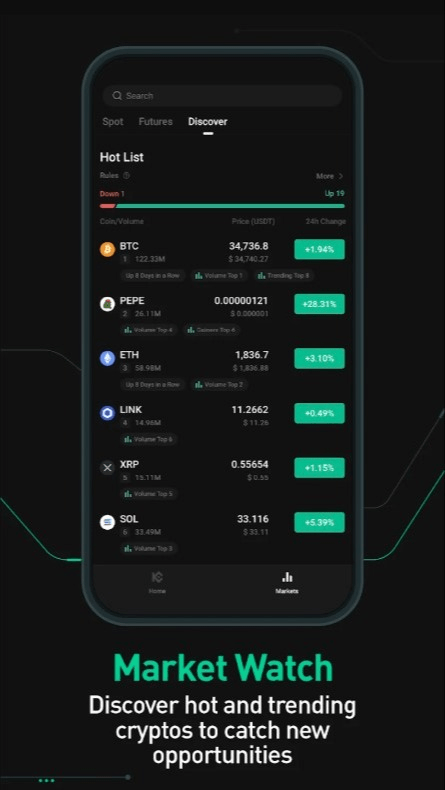 Token Rise Screenshot